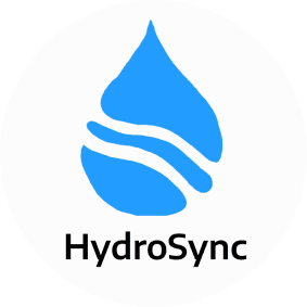 HydroSync mobile prototype project visual